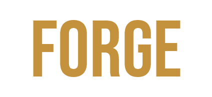 Forge logo — direction one